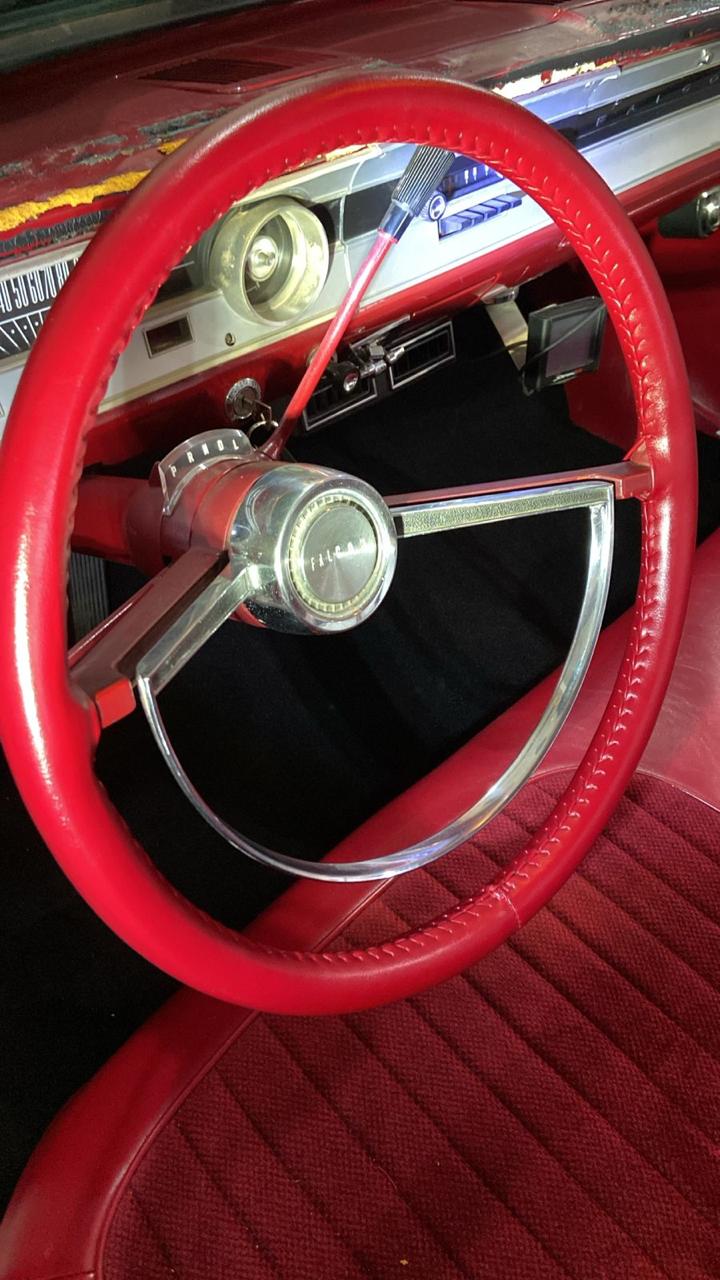 Ford Falcon red interior